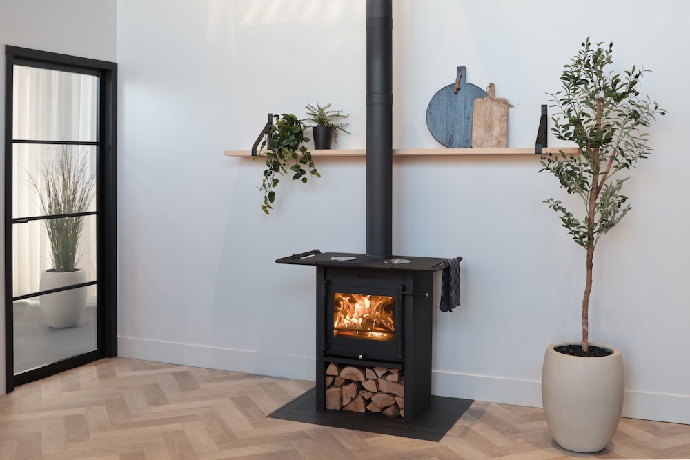 FotoZo ziet de moderne houtkachel van vandaag eruit